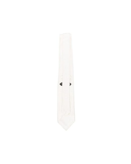 Tom Ford White Textured Tie for men