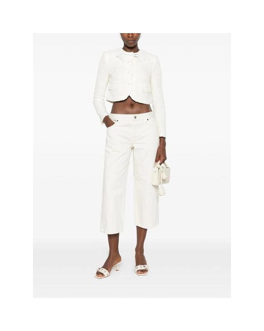 Self-Portrait White Neutrals Jackets