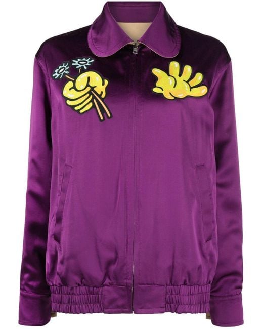 KENZO Purple Outerwears