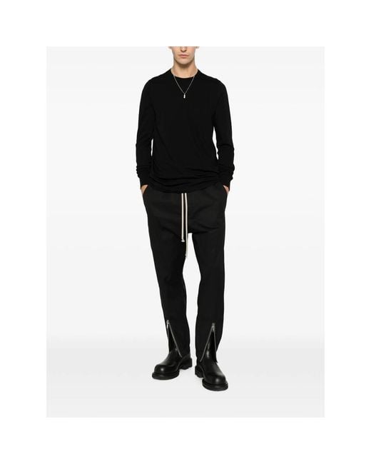 Rick Owens Black T-Shirts & Vests for men