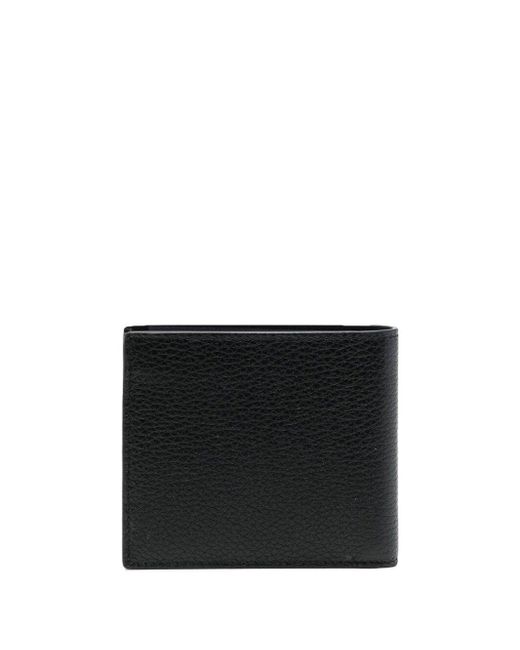 Prada Black Leather Bifold Wallet for men