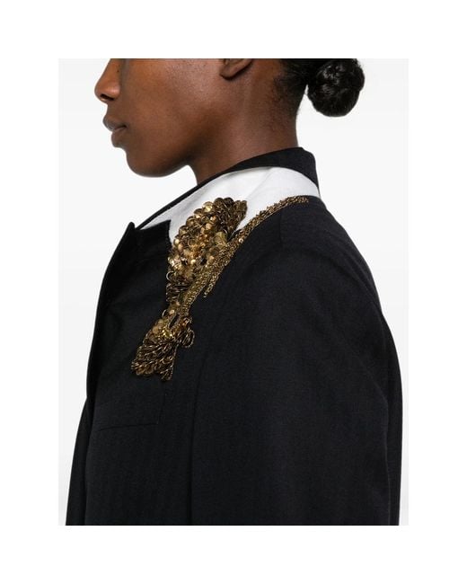 Dries Van Noten Black Jackets