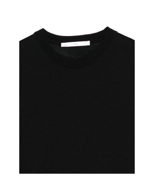 3311 Black Crew-Neck Sweater
