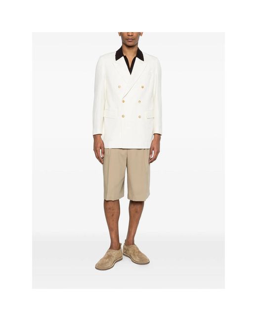 AMI Natural Neutrals Shorts for men