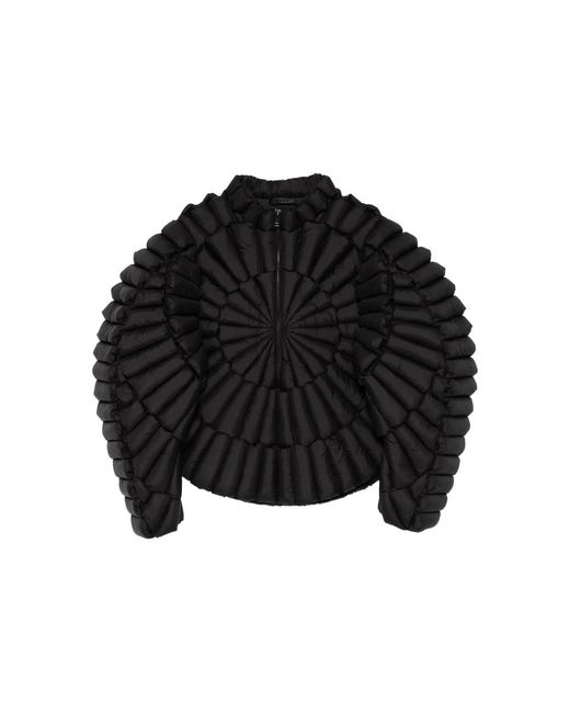 RAXXY Black Quilted Zip-Up Jacket