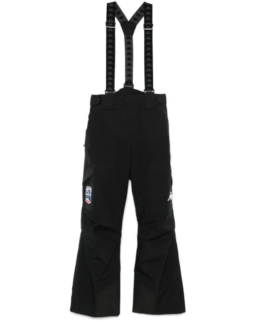 Kappa Black X Us Ski Team 6Cento 665C Ski Trousers