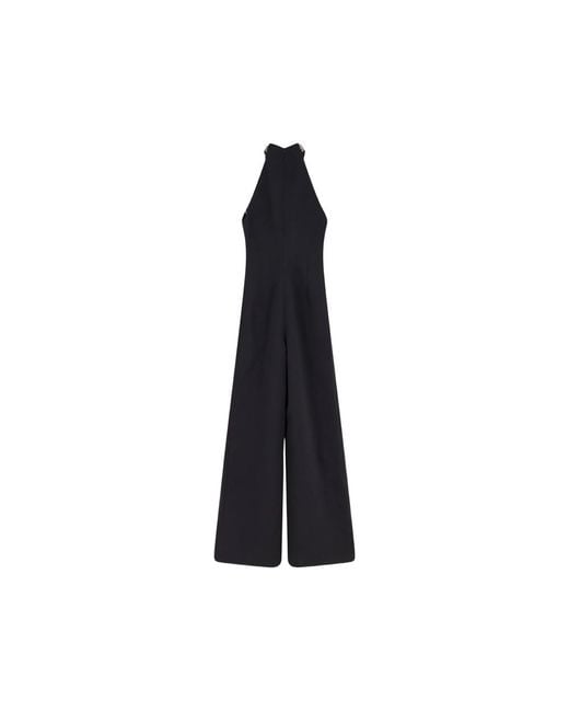 Pinko Black Dragon Fruit Jewel-Embellished Jumpsuit