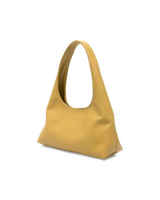 A.P.C. Metallic A. P.C. Baby Ninon Logo-Print Tote Bag