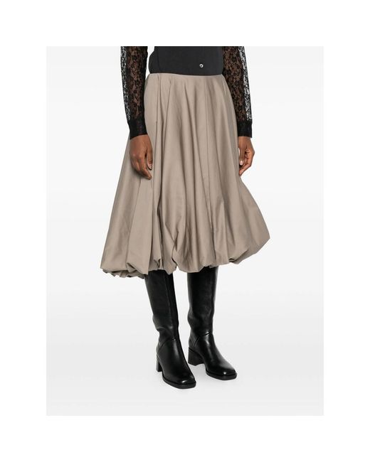 Balenciaga Brown Neutrals Skirts