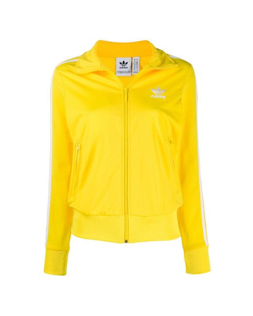Adidas Yellow Firebird Zipped Jacket