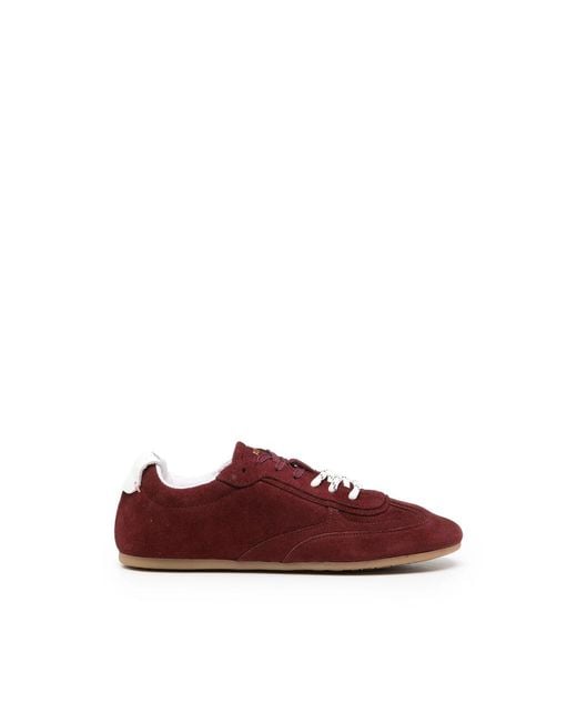 Alohas Brown Tb24 Suede Sneakers