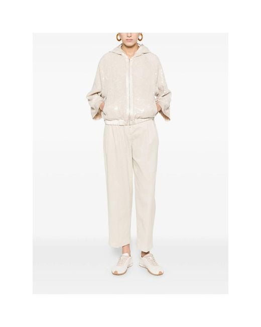 Peserico White Neutrals Jackets