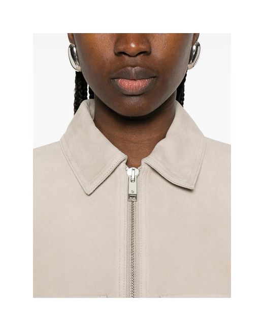 Anine Bing Natural Outerwears Neutral