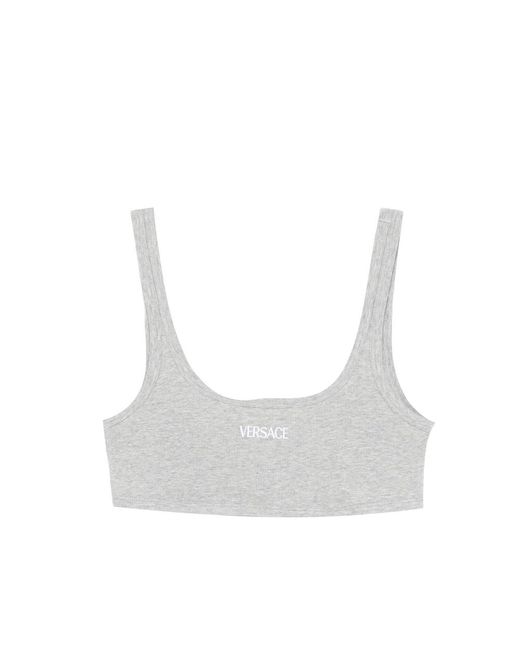 Versace Gray Bras