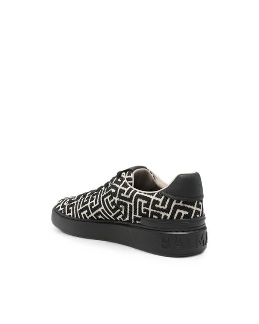 Balmain Black Sneakers for men