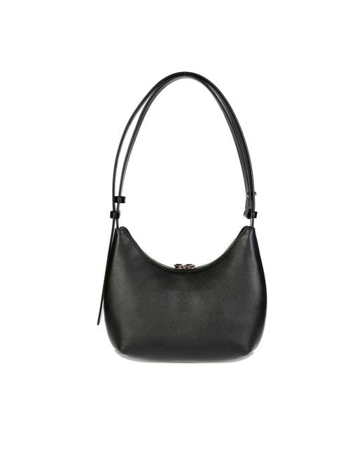 Furla Black Goccia S Shoulder Bag