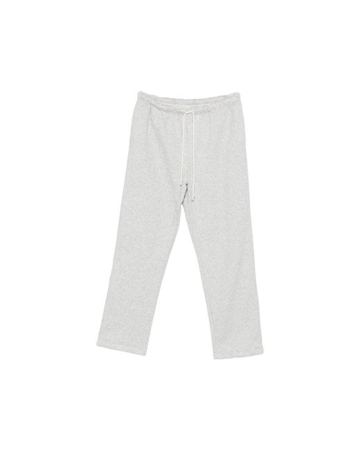 Skims White Drawstring-Fastening Track Pants for men