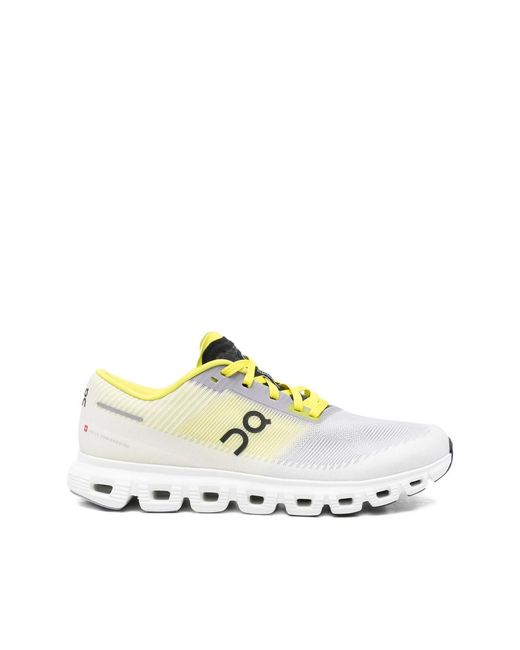 On Shoes White Cloud Push Lace-Up Sneakers for men