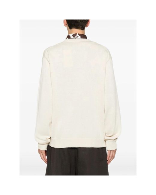 KENZO White Sweater for men
