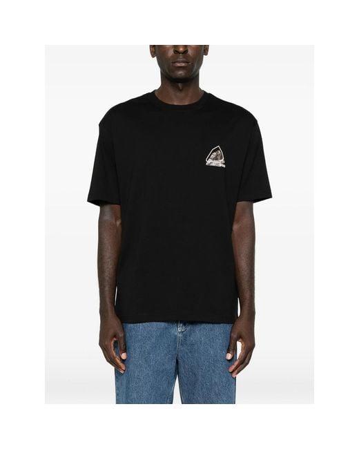 Boss Black Graphic-Print T-Shirt for men