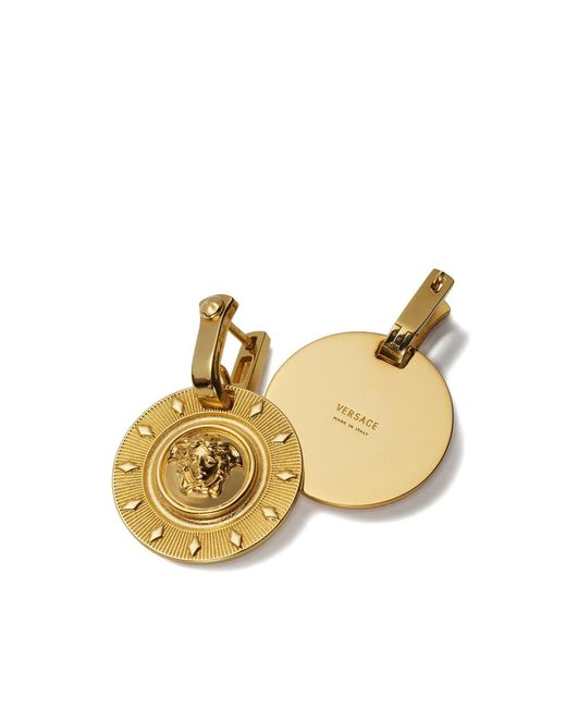 Versace Metallic Earrings