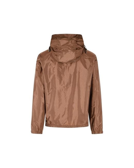 Moncler Brown Jackets for men