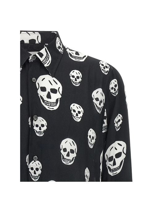 McQueen Black Shirts for men