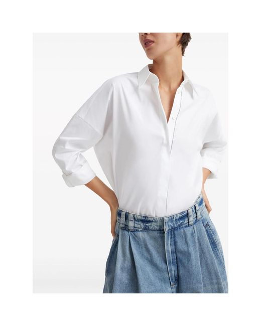 Brunello Cucinelli White Tops
