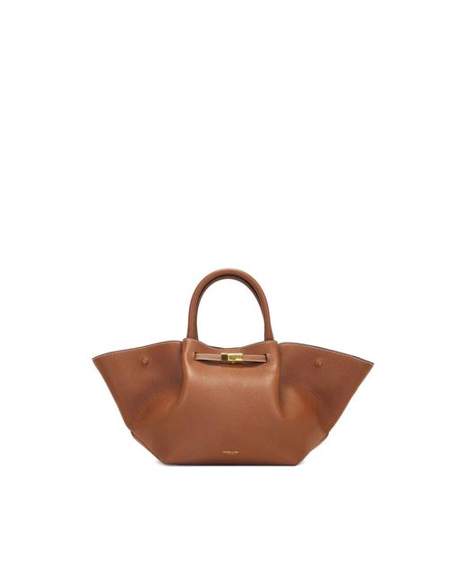 DeMellier London Brown Midi New York Tote Bag