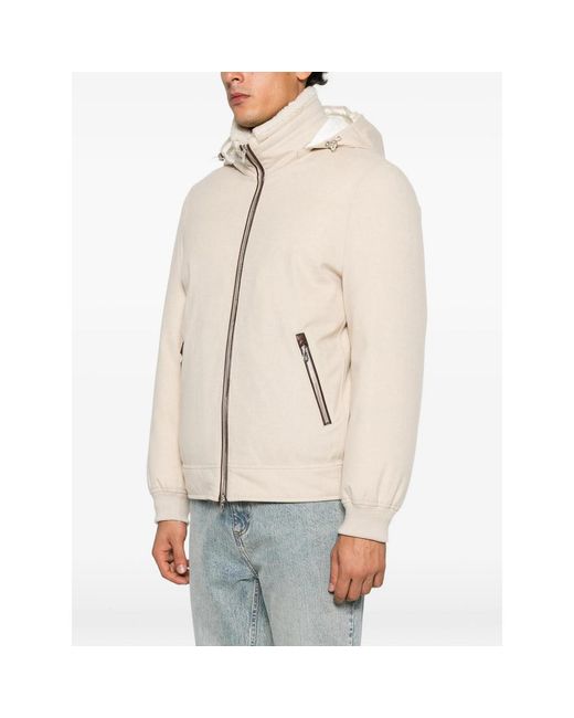 Brunello Cucinelli Natural Jackets for men