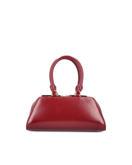 Givenchy Red Mini Antigona Tote Bag