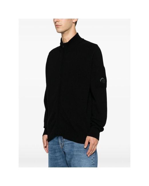 C P Company Black Sweaters & Knitwear for men