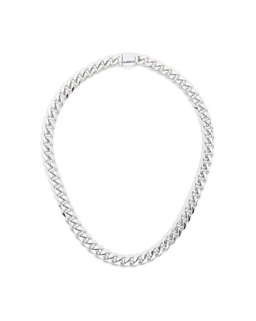 DARKAI Metallic Curb Chain Necklace for men