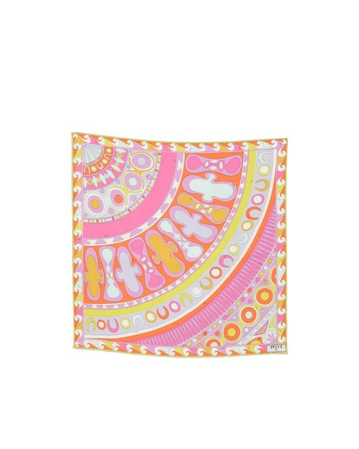 Emilio Pucci Pink Scarf