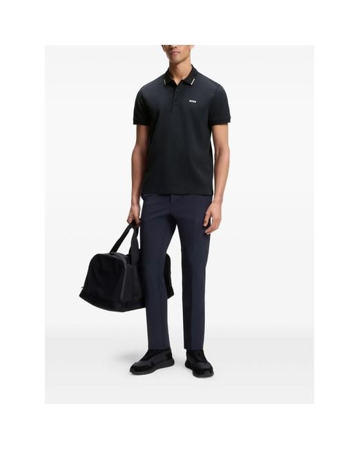 Boss Black Piqué Polo Shirt for men