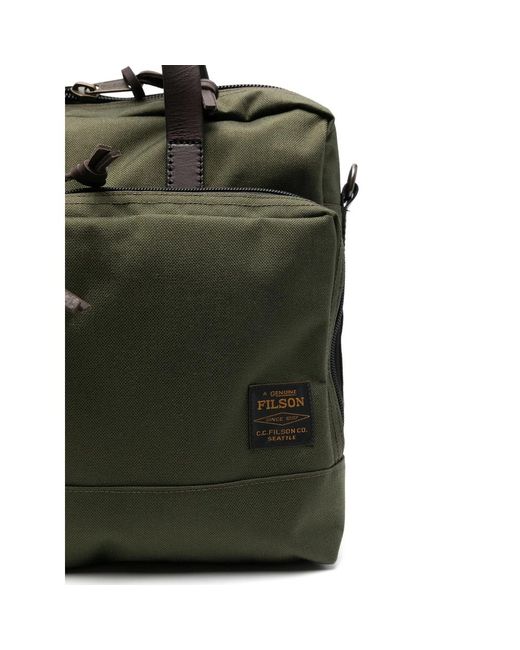 Filson Green Dryden Briefcase for men