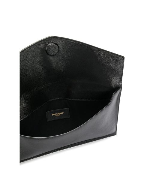 Saint Laurent Black Clutch Bags