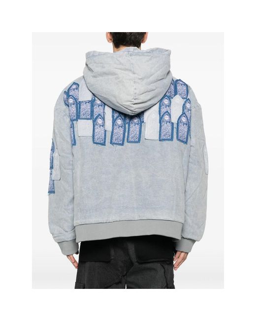Who Decides War Blue Fly Away Work Jacket for men