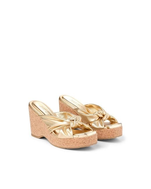 Jimmy Choo Natural Sandals
