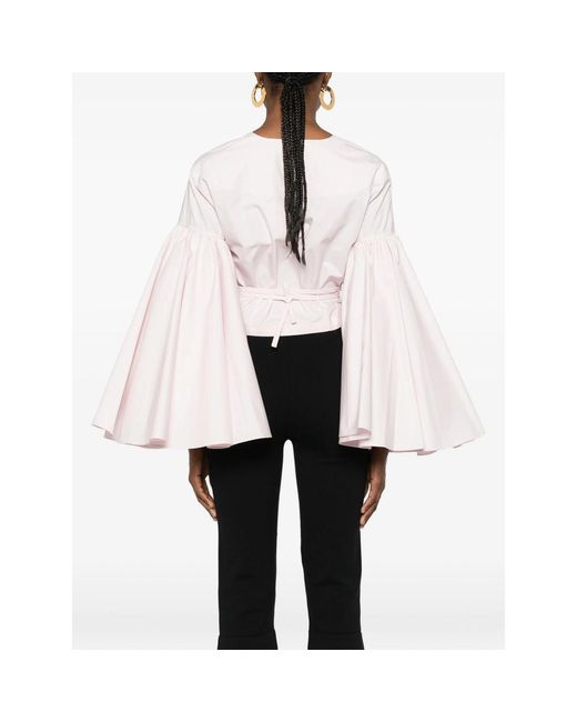 Jacquemus Pink Wrap Top