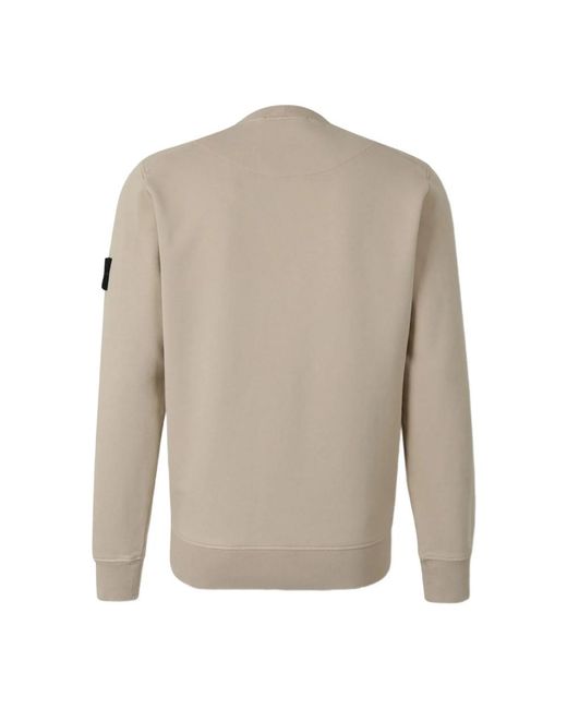 Stone Island Gray Patch Sweatshirt for men