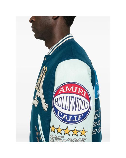 Amiri Blue Outerwears, Neutral for men