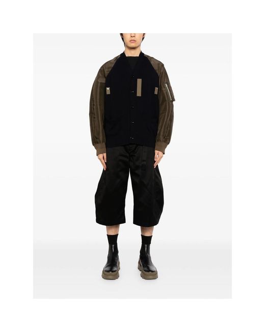 Sacai Black Jackets for men