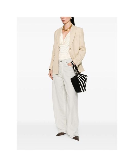 Joseph Natural Blazer Linen