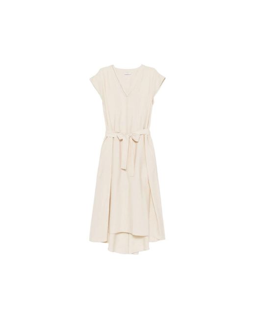 Peserico Natural Neutrals Dresses