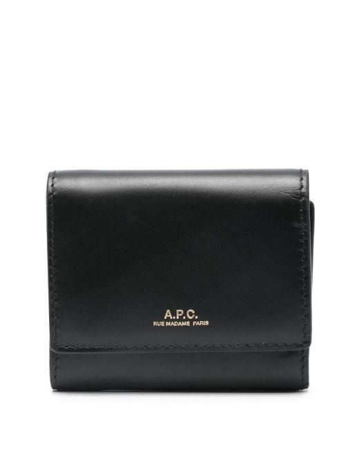 A.P.C. Black Lois Cotton Wallet