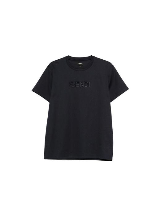 Fendi Black T-Shirts & Vests for men