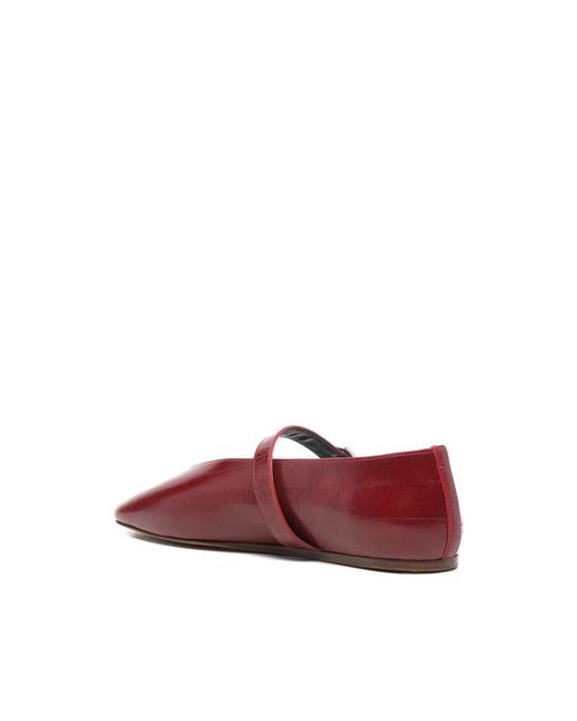 Le Monde Beryl Red Stella Ballet Flats
