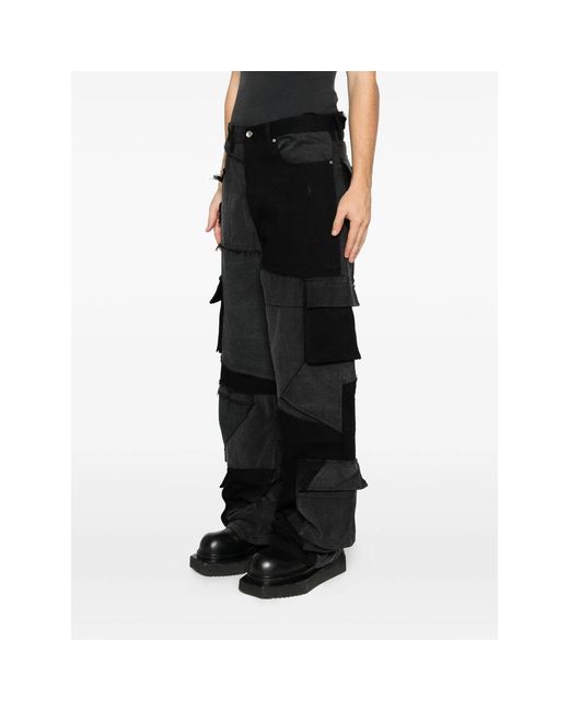Who Decides War Black Jeans Cotton: 100 for men