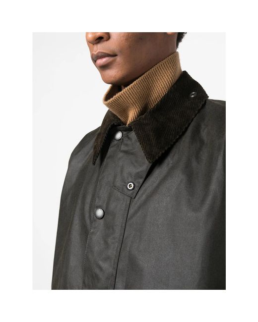 Barbour Black Polyester Jackets for men